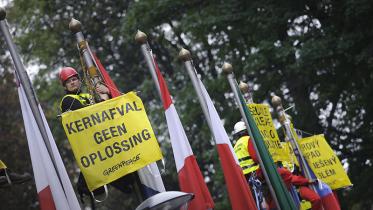Greenpeace-Aktion in Brüssel 10/07/2010