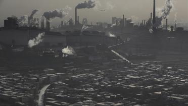 Die Stahlindustrie hat die heftige Verschmutzung ganzer chinesischer Städte zur Folge.