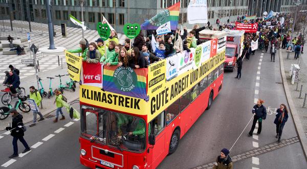 Climate Strike Wir fahren Zusammen Berlin