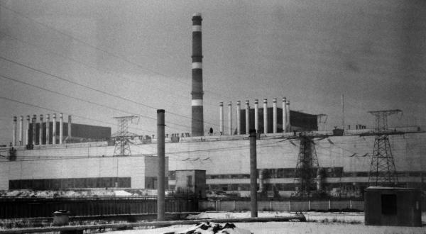 1997: Atomanlage in Tschernobyl/Ukraine.