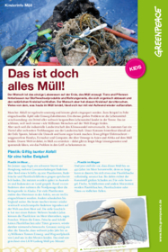 Kinderinfomaterial  Das ist doch alles Müll!
