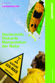 Gentechnik: Riskante Manipulation der Natur (Broschüre)
