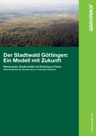 Der Stadtwald Göttingen: Ein Modell mit Zukunft