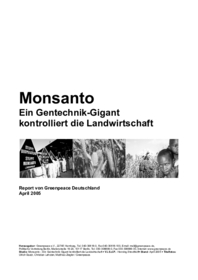 Greenpeace: Monsanto-Report