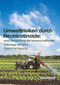 Umweltrisiken durch Neonicotinoide: eine Überprüfung der wissenschaftlichen Datenlage seit 2013 - Zusammenfassung