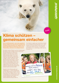 Klima schützen – Kidsinfo