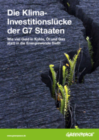 Studie: Die Klima-Investitionslücke der G7-Staaten