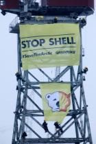 Greenpeace-Aktivisten protestieren gegen Shells Arktis-Pläne