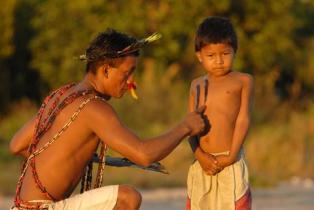Manoki indians Brazil