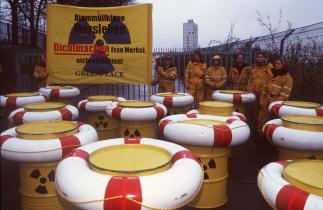 Action against Nuclear Storage in Morsleben