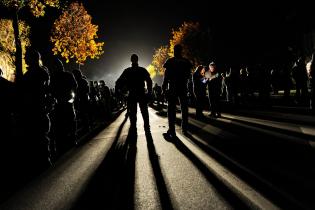 Lantern March against Castor in Germany