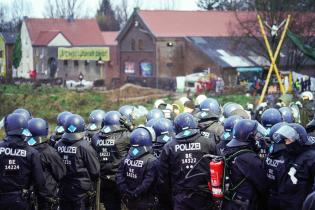 Polizei räumt Lützerath