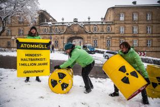 Demand for Nuclear Phase-Out at CSU Retreat in Germany