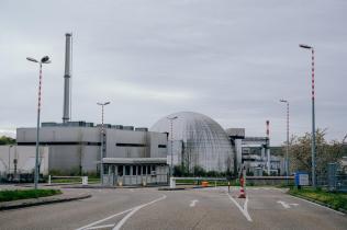 Last Day of Nuclear Energy in Germany - Neckarwestheim 2