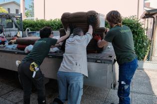 Volunteers Help the Flooded Community in Emilia Romagna