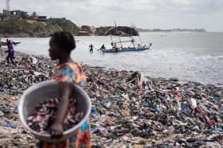 Fast Fashion and Waste Colonialism - Waste on Shore in Ghana