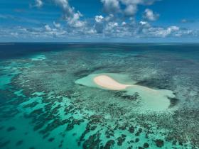 Bird's Eye View of the Great Barrier Reef