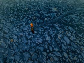 Tar Sand Processing in Alberta near Fort McMurray