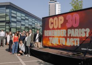 Greenpeace Delegation at Bonn Climate Conference