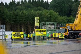 Stop Gas Drilling Protest Reichling