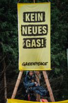 Stop Gas Drilling Protest in Reichling, Bavaria