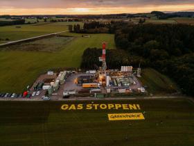 Protest against Drilling Fossil Gas in Reichling