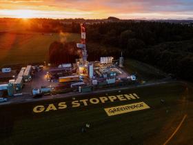 Protest against Drilling Fossil Gas in Reichling