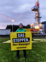 Protest against Drilling Fossil Gas in Reichling