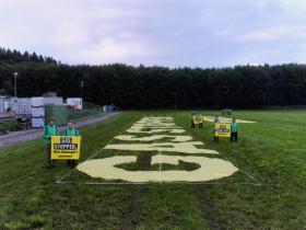 Protest against Drilling Fossil Gas in Reichling