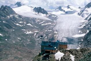 Glacier Comparison Gurgler Ferner in Austria