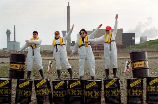 React Action with U2 at Sellafield Nuclear Plant in UK