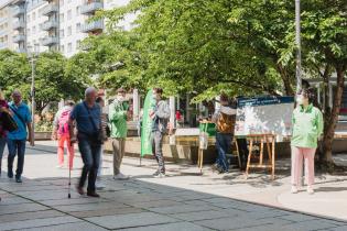 Nachfüll-Aktionstag in Chemnitz