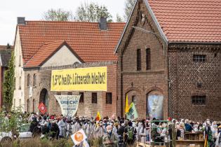 Große Klima-Demo am 31. Oktober 2021 in Lützerath