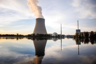 Nuclear Power Plant Isar 2 in Germany