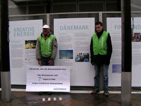 Mahnlichter vor dänischen Botschaften