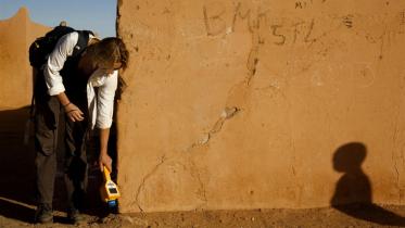 Greenpeace-Strahlenmessungen in Akokan, Niger 11/05/2009