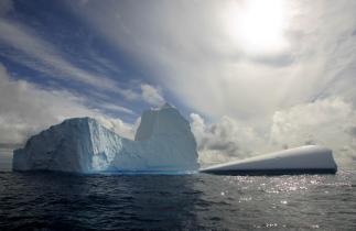 Eisberge im Südlichen Ozean, 2008