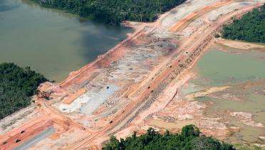 Baustelle Staudamm Belo Monte