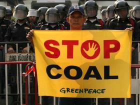 Kohleprotest Thailand