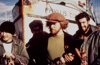 Die erste Greenpeace-Crew 1971: Mit der "Phyllis Cormack" beherzt gegen Atombombentest