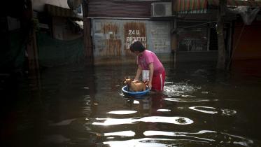 Flut in Bangkok 11/05/2011