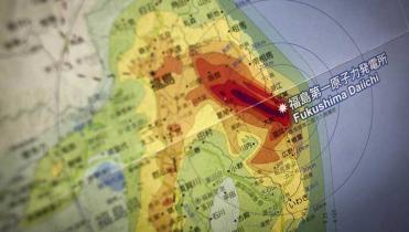 Ausbreitung der Strahlung nach dem Super-GAU in Fukushima im März 2011