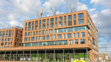 Die Greenpeace-Zentrale in der Hamburger Hafencity