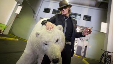 Udo Lindenberg mit Paula Bär