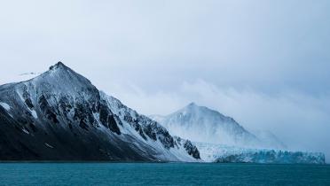 Gletscher in der False Bay