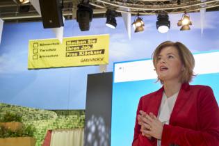 Ihr Job, Frau Klöckner - kleiner Reminder bei der Rede der Ministerin auf der Grünen Woche in Berlin