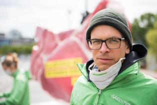 Greenpeace-Landwirtschaftsexperte Dr. Dirk Zimmermann