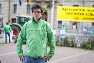 Greenpeace-Landwirtschaftsexperte Lasse van Aken