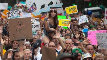 Klimagipfel 2014: Demonstration in New York