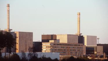 Archivbild: Das 1995 stillgelegte Atomkraftwerk Lubmin 03/01/1995